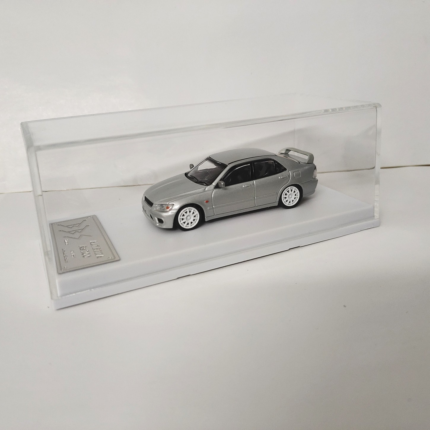 1:64 Diecast Altezza RS200 Silver Metallic Limited Collection Display Model