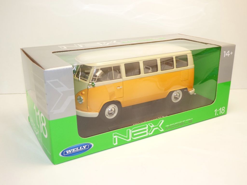 VOLKSWAGEN COMBI T1 jaune 1/18 – samba bus microbus