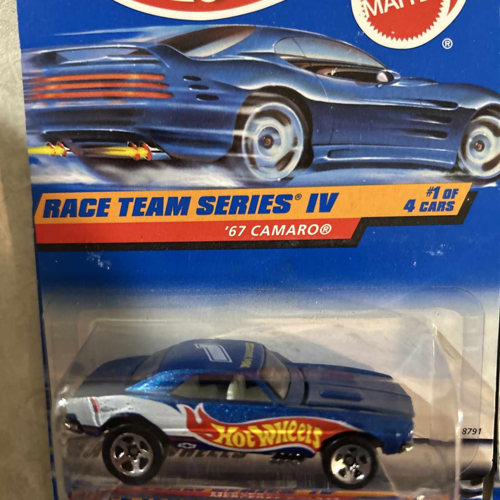 1998 Hot Wheels Race Team Series IV Complete Set Of #1-4
