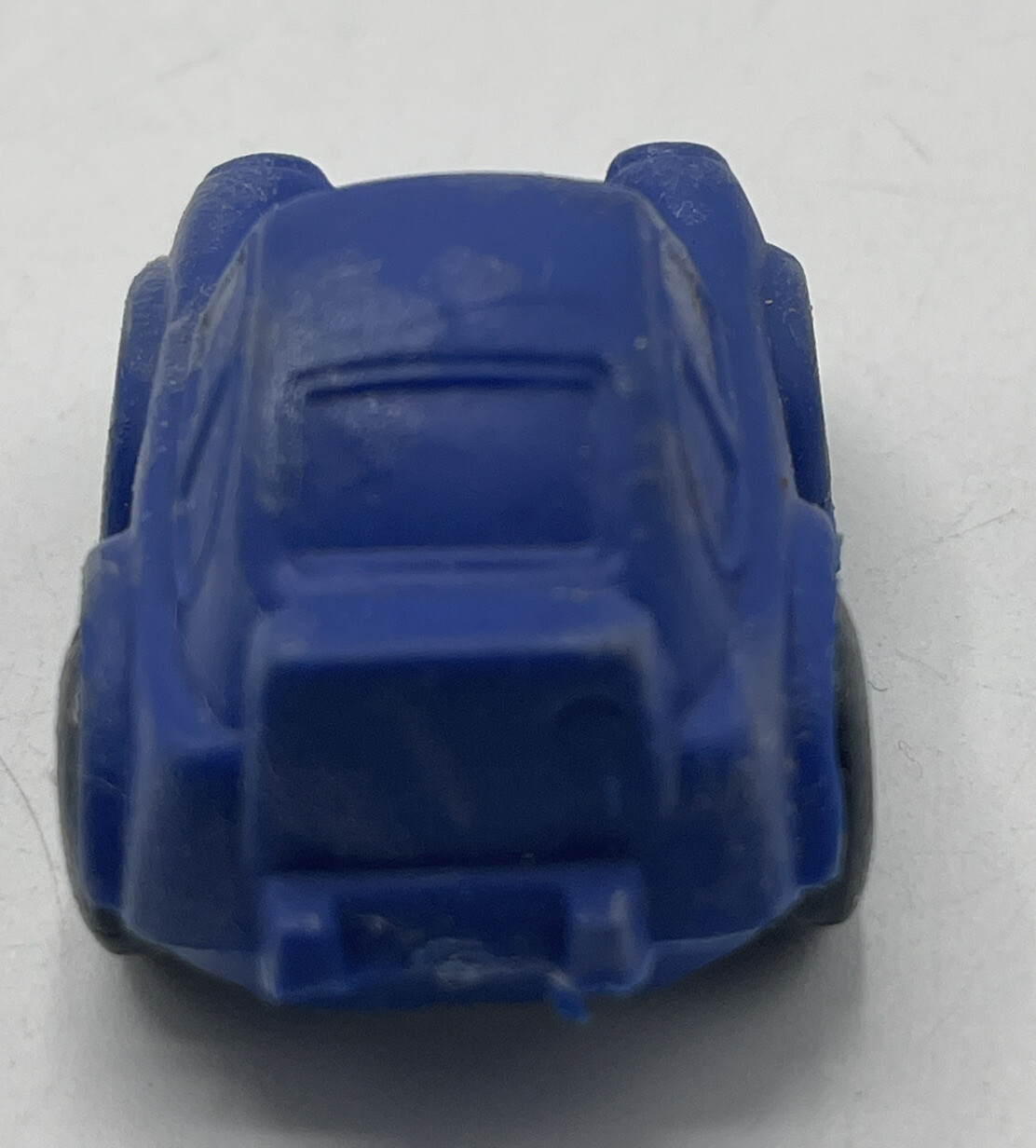 Vintage PORSCHE 930 BLUE RUBBER/PLASTIC PULL BACK FRICTION Sanrio
