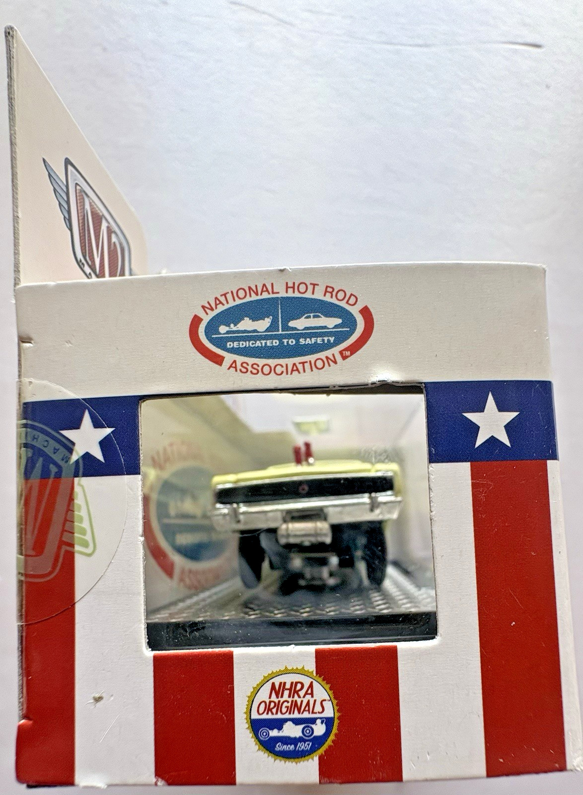 1/64 M2 Machines NHRA 1966 Dodge Charger Gasser WMTS13 20-23 Yellow Diecast.