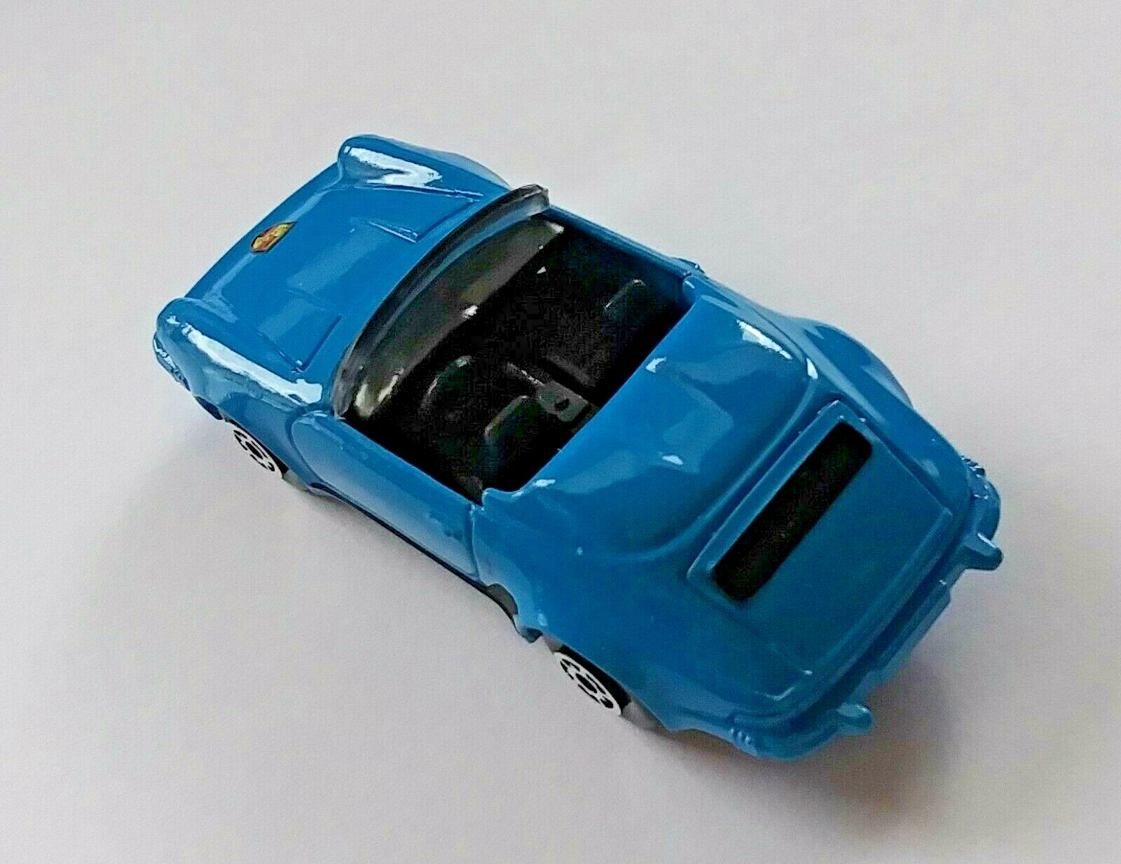 Porsche 911 Speedster Blue Convertible Die Cast Metal Car Maisto Mint Loose Cond