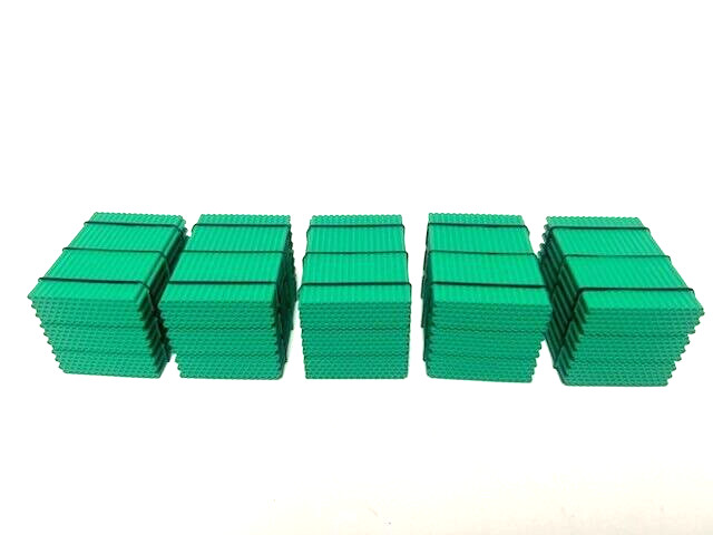 5 DCP / FIRST GEAR 1/64 SCALE RESIN PIPE LOADS GREEN (HO train loads)