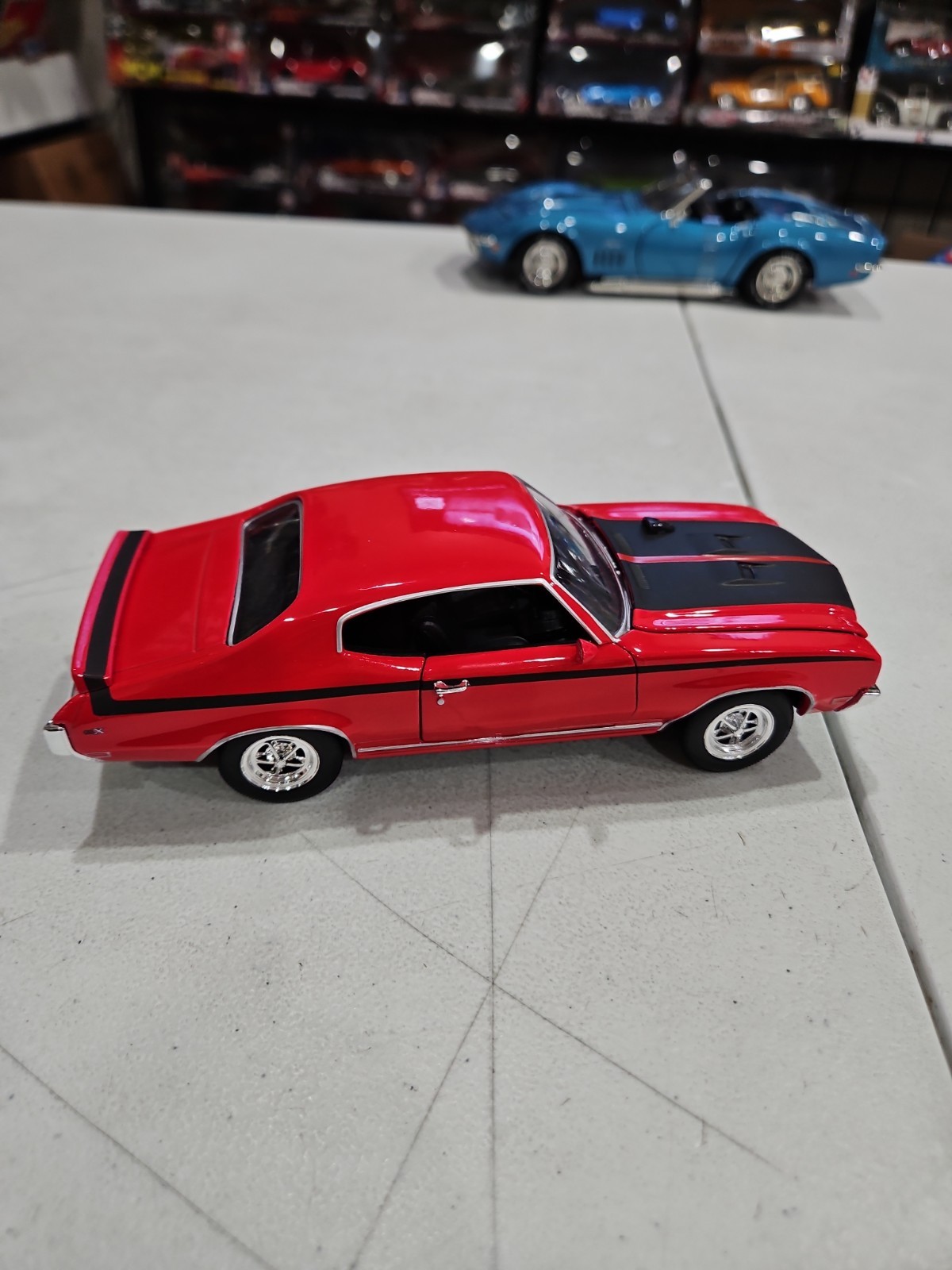 1:24 – Diecast 1970 Red Buick GSX 1/24 Welly – NO BOX USB FREE SHIPPING