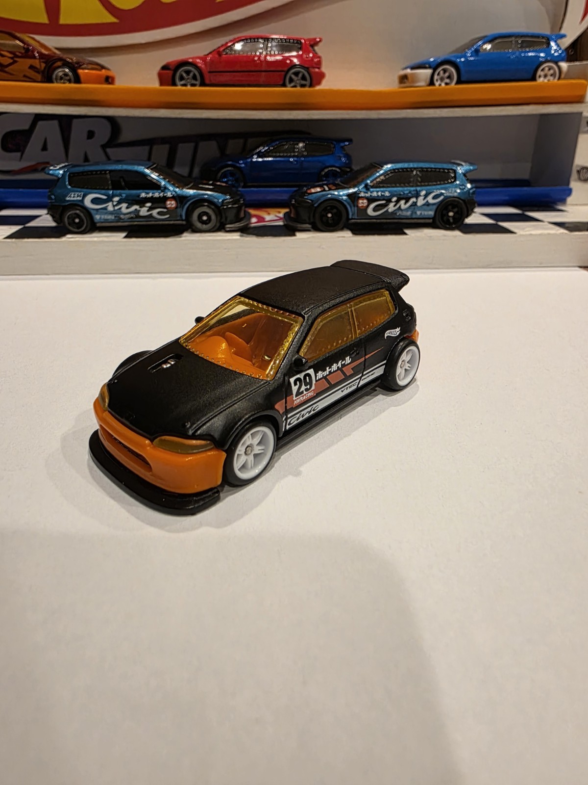 Hot Wheels Custom Honda Civic HCT11 ×2