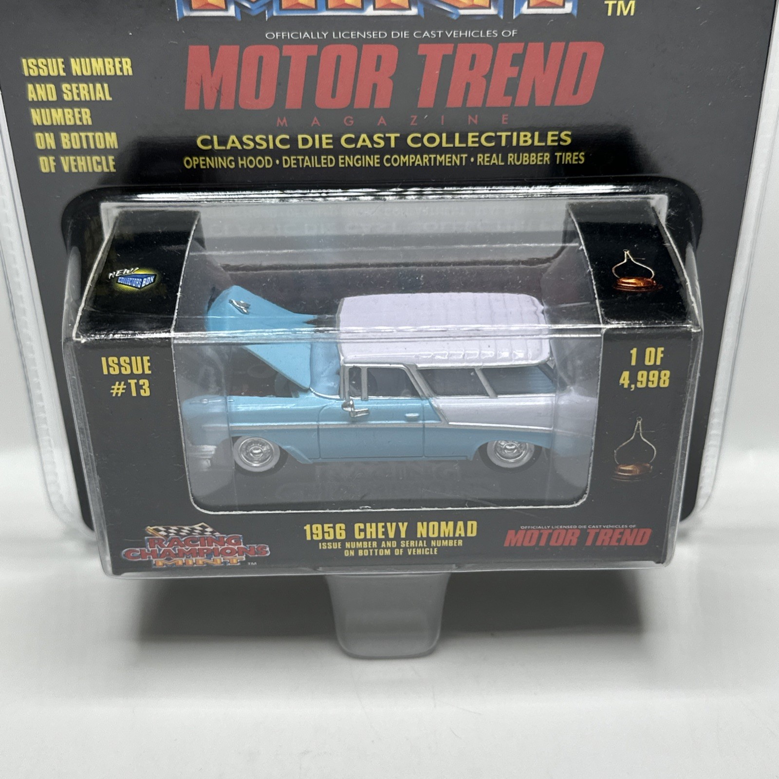 Racing Champions Mint – Motor Trend – 1956 Chevy Nomad #T3 NEW + FAST SHIPPING