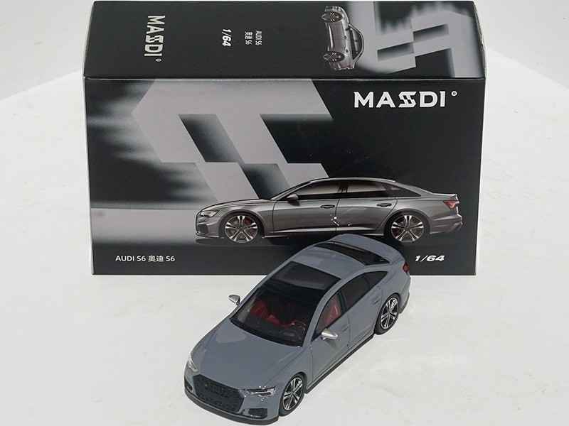 1:64 Masdi 2024 Audi S6 Nardo Grey‌