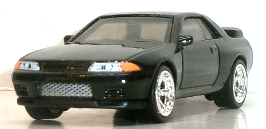 LOOSE 2026 HOT WHEELS BLACK NISSAN SKYLINE GT-R R32 WHEEL SWAP REAL RIDERS