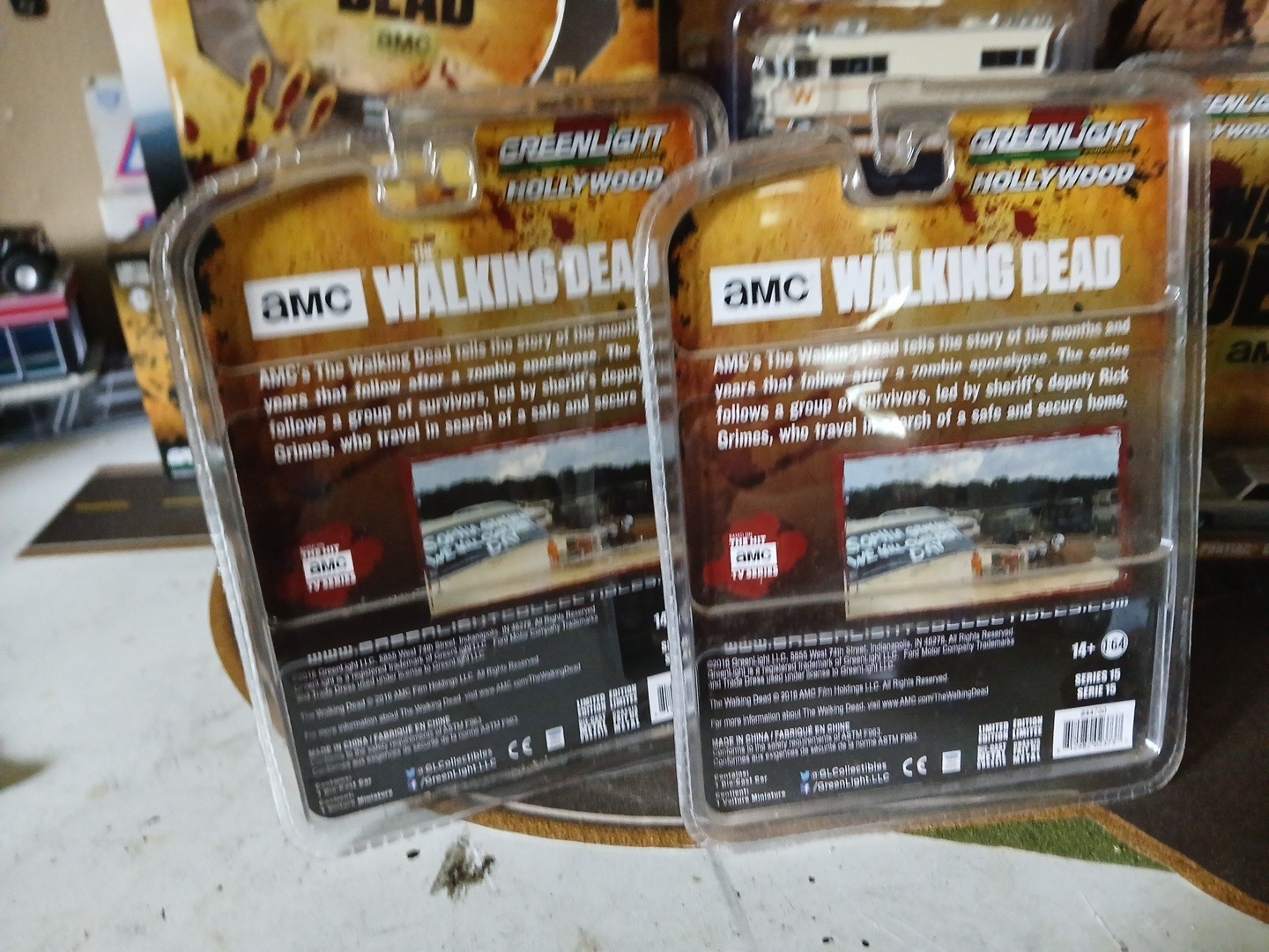 greenlight 1/64 Walking Dead Collection 8 Piece Set