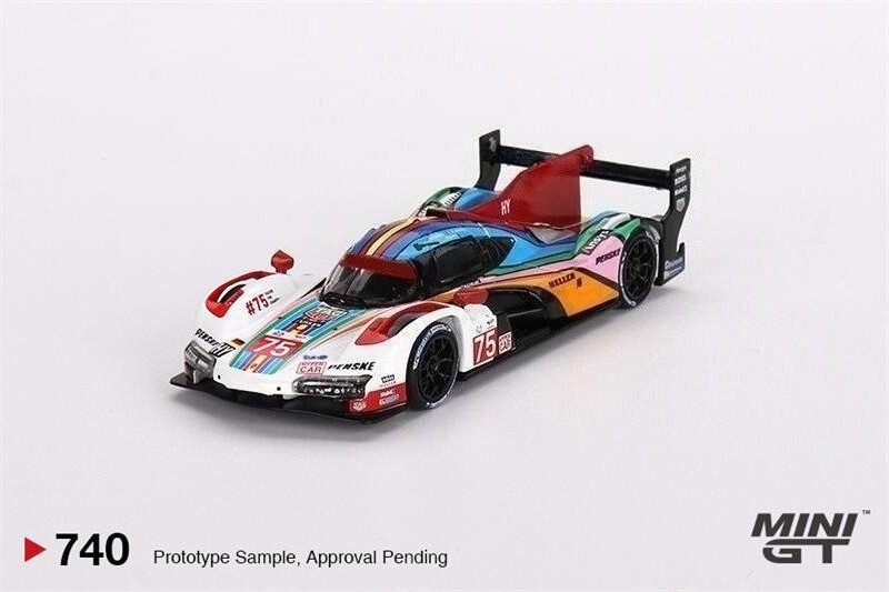MINI GT 1:64 963 #75 Penske Motorsport 2023 24 Diecast Model Car