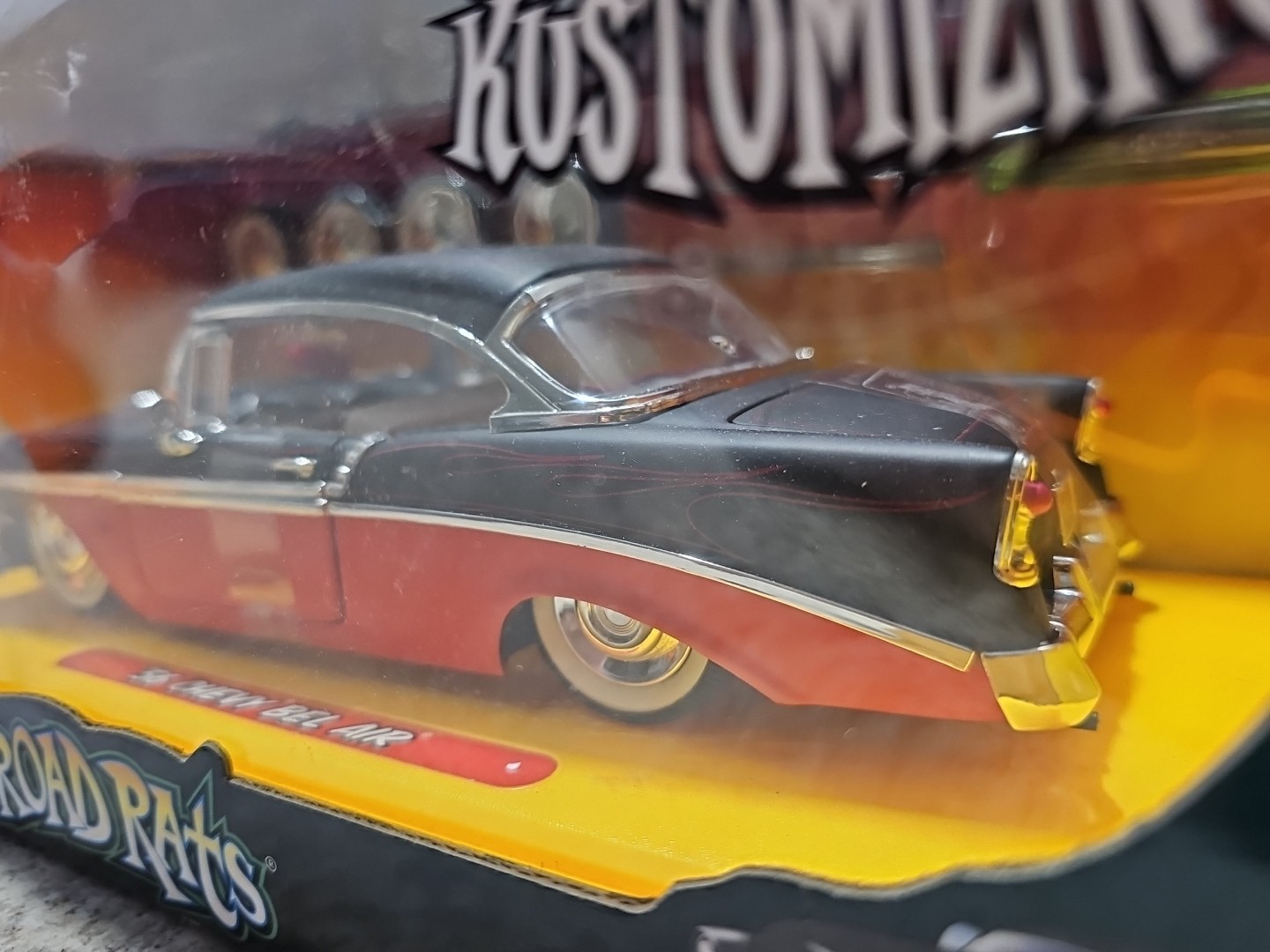 Vntg 2003 Jada Road Rats 1956 Chevrolet Bel Air 1:24 Scale Diecast Car