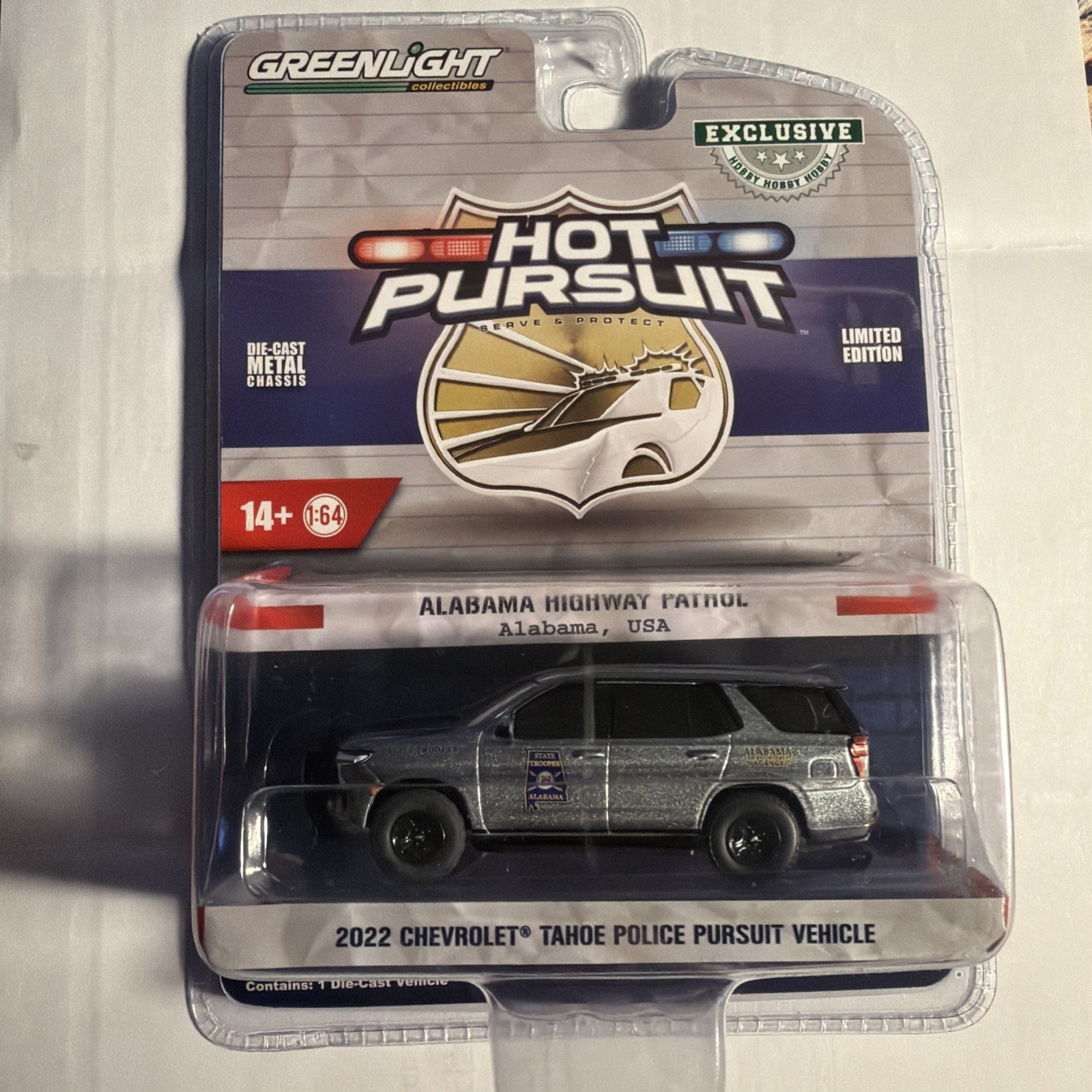 Greenlight Hobby Exclusive 2022 Chevrolet Tahoe Alabama Highway Patrol
