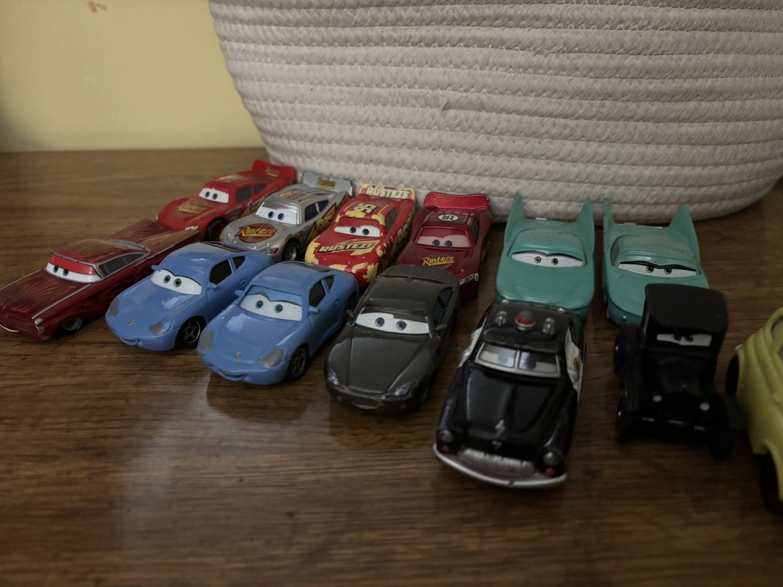 Lot of 12 Disney/Pixar Cars Movie Toy Vehicles Die-Cast and Plastic