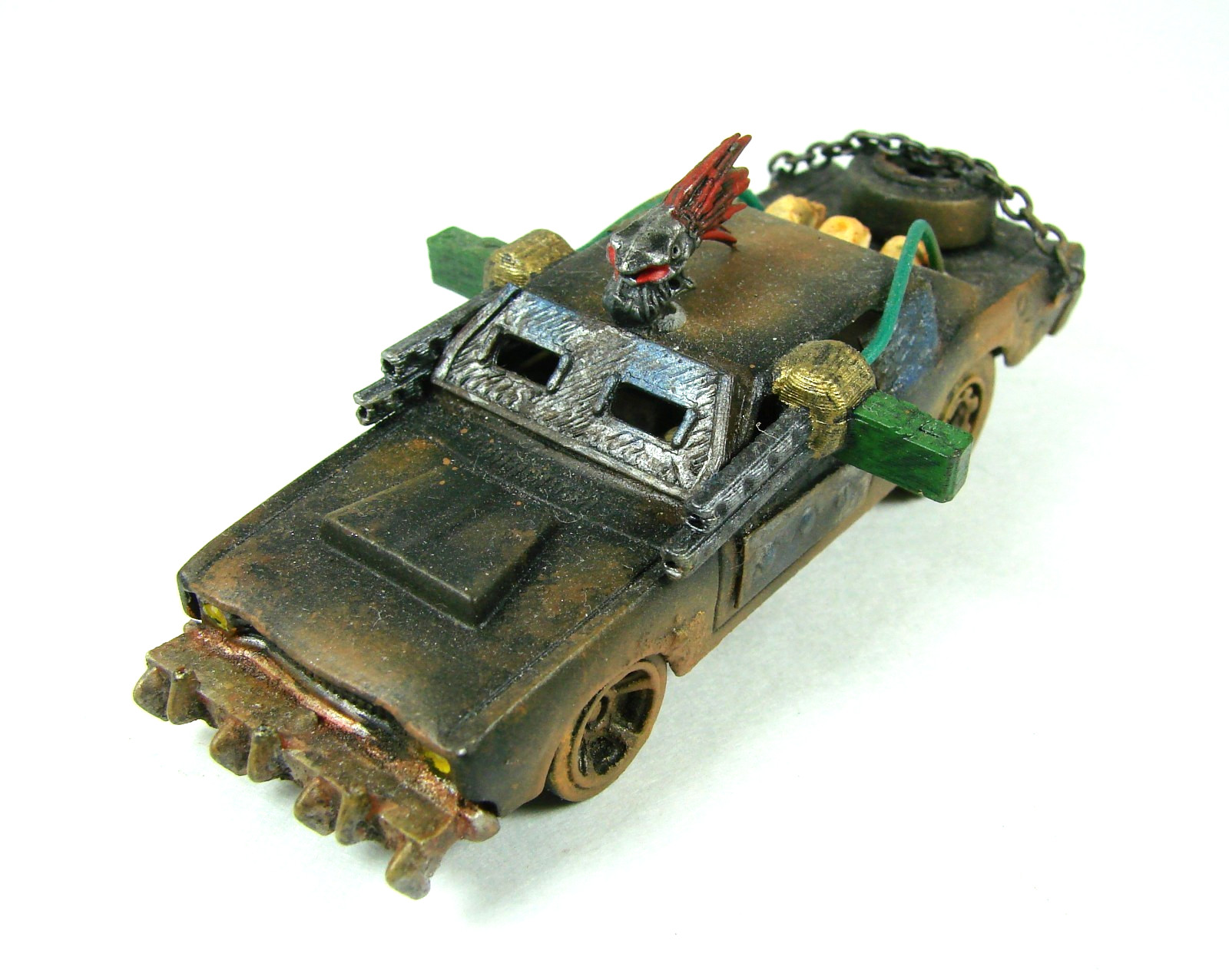 Gaslands 68 Dodge Dart Custom Hot Wheels Diecast 1/64 Mad Max Wastelands