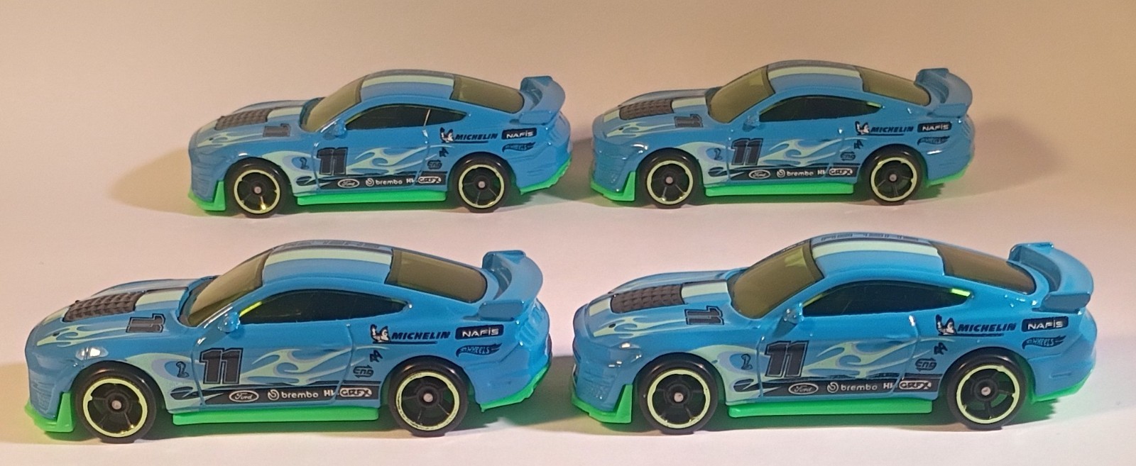 Hot Wheels 4x 2026 Kroger Exclusive 2020 Mustang Shelby GT500 Blue New w/No Pack