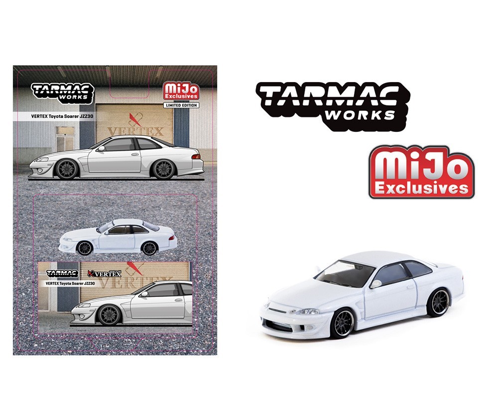 Vertex Toyota Soarer JZZ30 – 2026 Tarmac Works – MIJO Exclusive, White