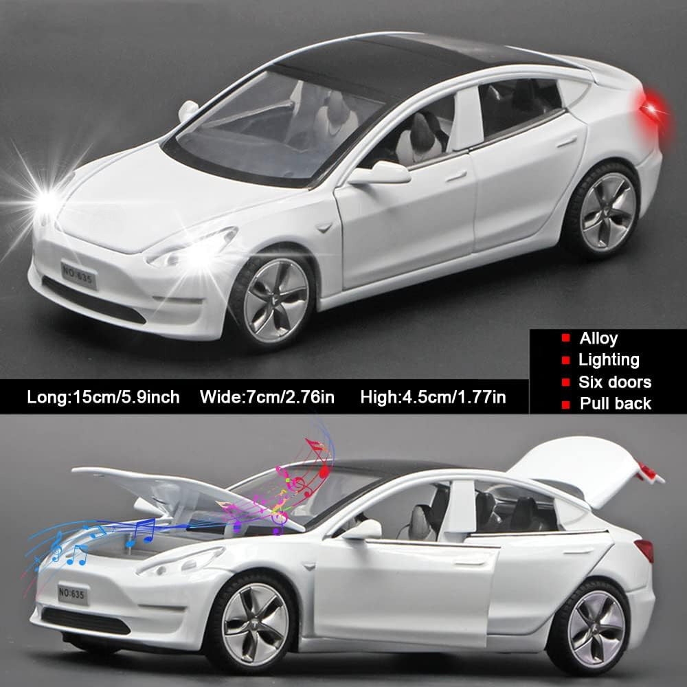 1:32 Scale Toy Model 3 Alloy Car Model Diecast Toy Vehicle for Collection Gift