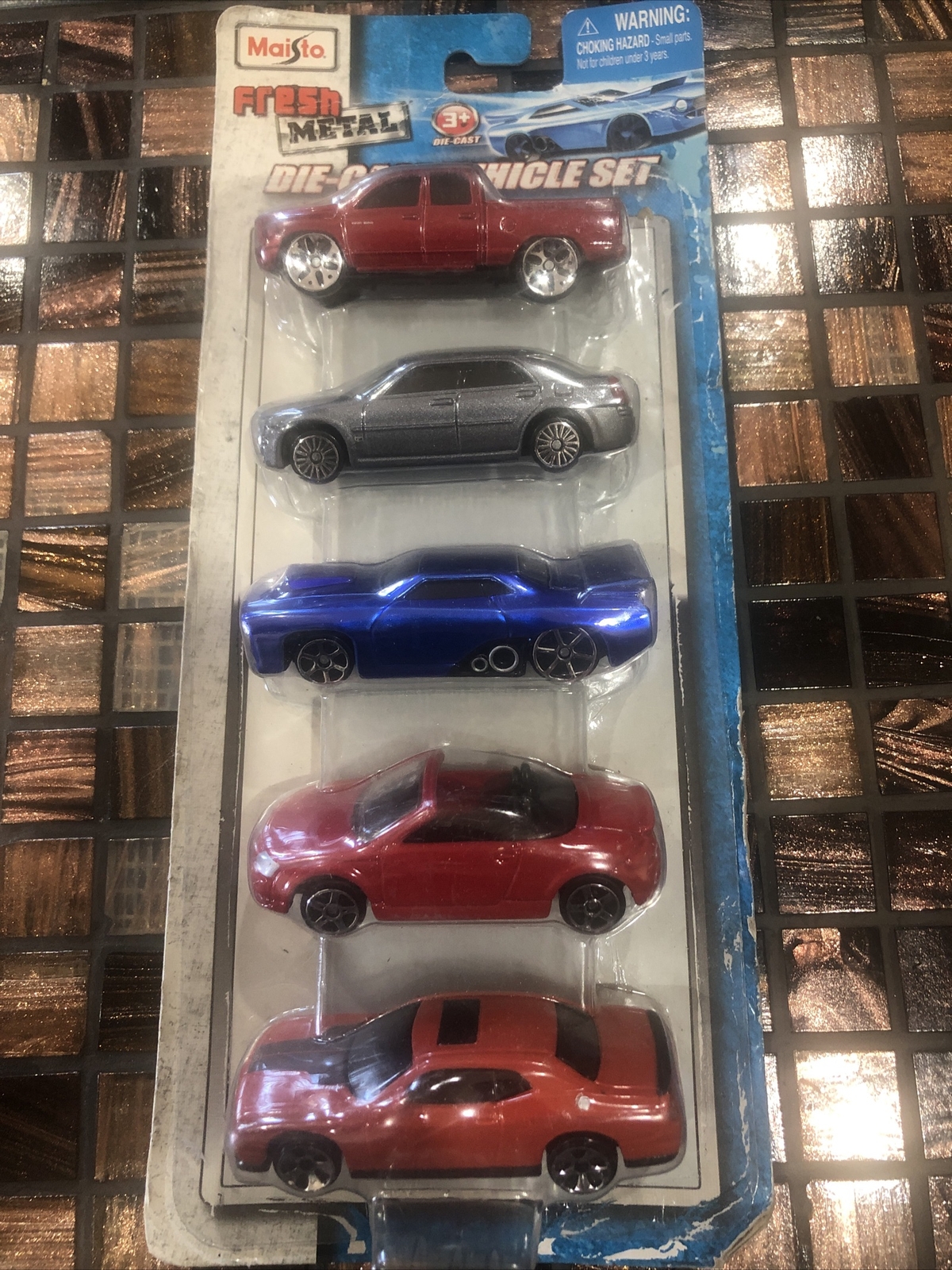 Maisto Die Cast Vehicle Set Fresh Metal Car Toy
