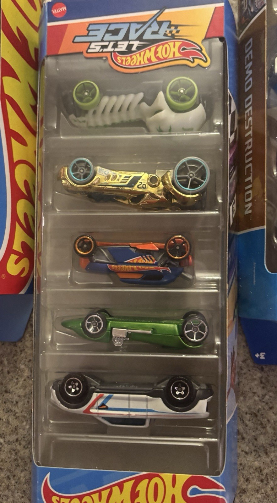 Hot Wheels Lot Of 5 Mattel Toy Car 5 Pack Racers Brand New Toys Variety-Read NIB