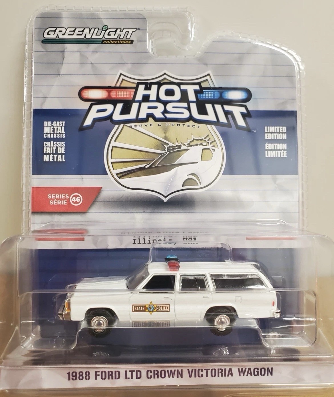 Greenlight Illinois State Police 1:64…..2pcs