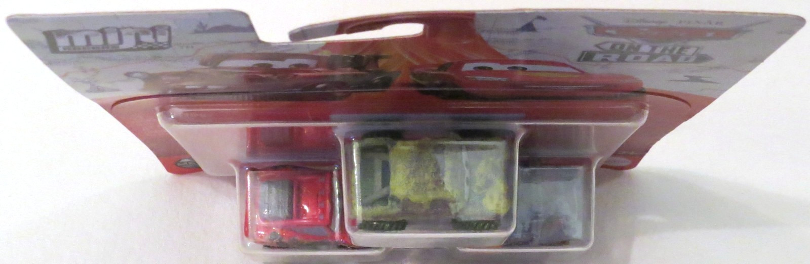 Disney Pixar Cars On the Road MINI RACERS 3 Pack Moss Ivy Margaret Motorray +LMQ