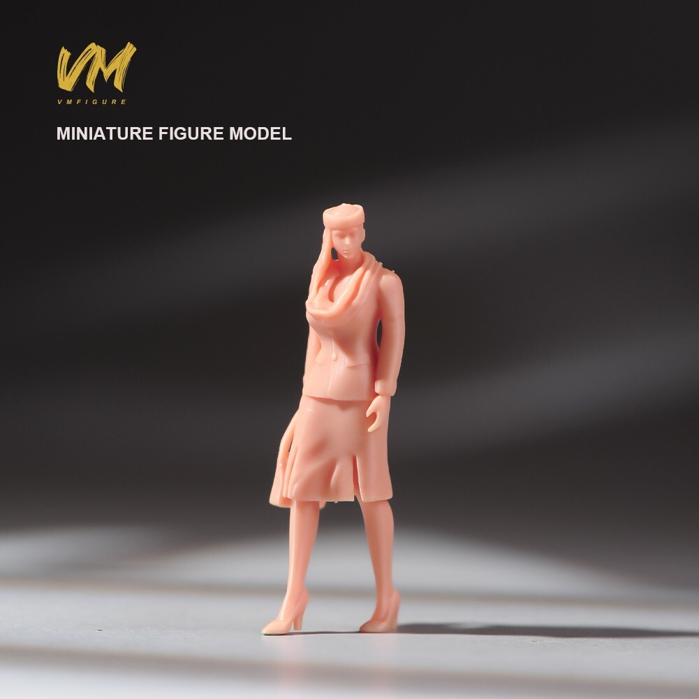 Resin 1/18 1/24 1/43 1/64 1/87 UnpaintHeroic Life Mini Doll Figure Model Toys