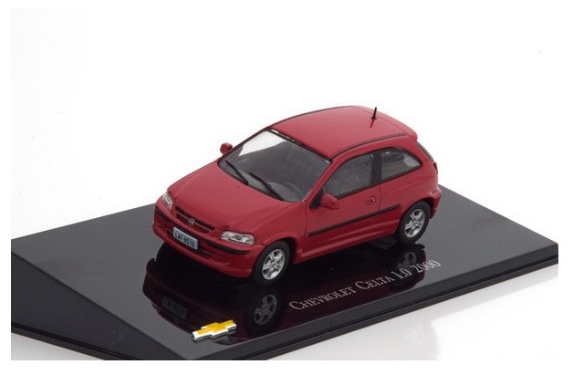 ATLAS Chevrolet Celta 1.0 2000 Red 1:43 CHEV012