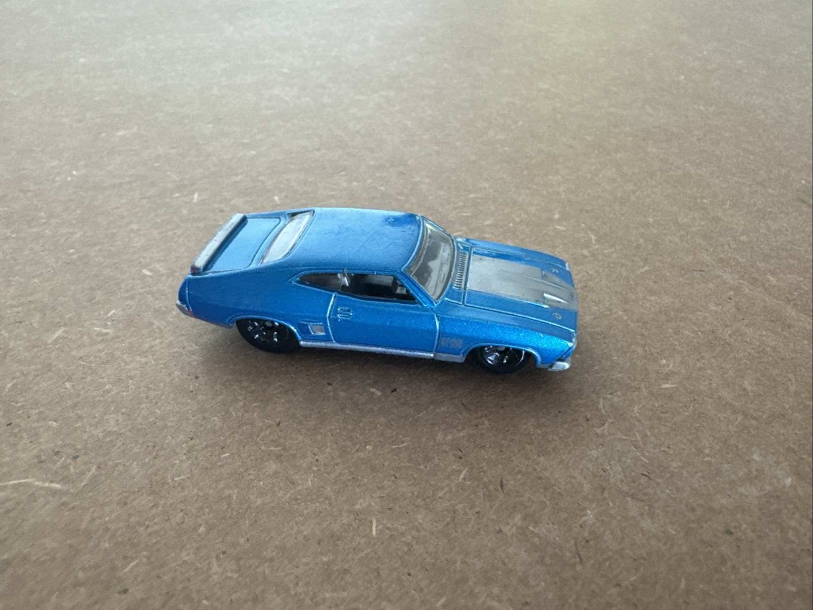 2010 Hot Wheels All Stars 1973 ’73 Ford Falcon XB Blue 125 Die Cast 1:64