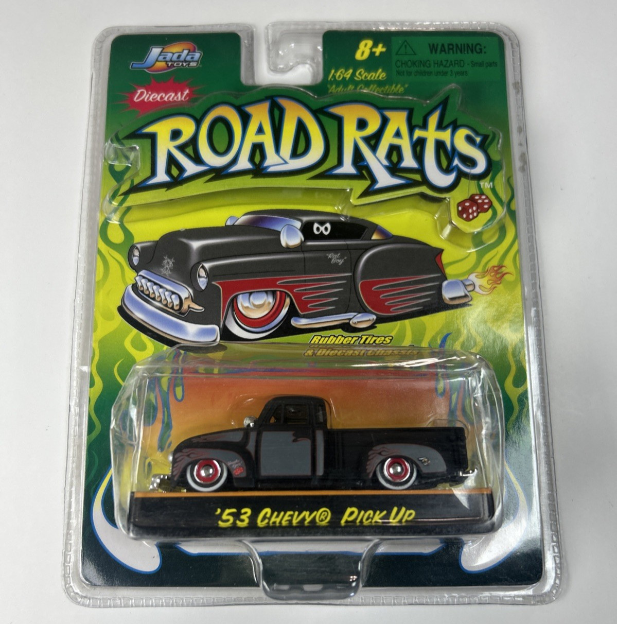 VTG NOS Sealed 2002 Jada Toys Road Rats Mixed Lot of 12 Hot Rod 1:64 Diecast
