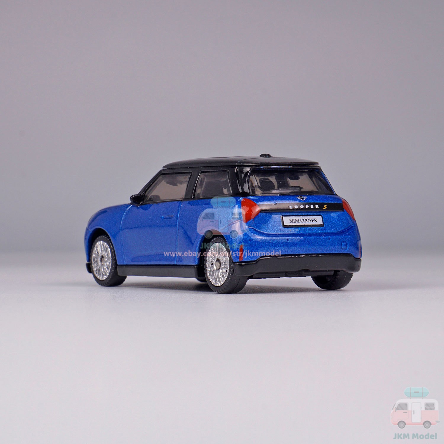 1:64 Mini Cooper S Model Car Alloy Diecast Toy Vehicle Collection Kid Gift Blue