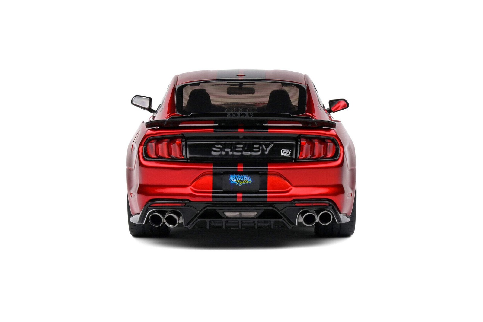 Solido 2023 Ford Shelby Mustang GT500 KR Red Metallic w/ Black 1:18 S1805914