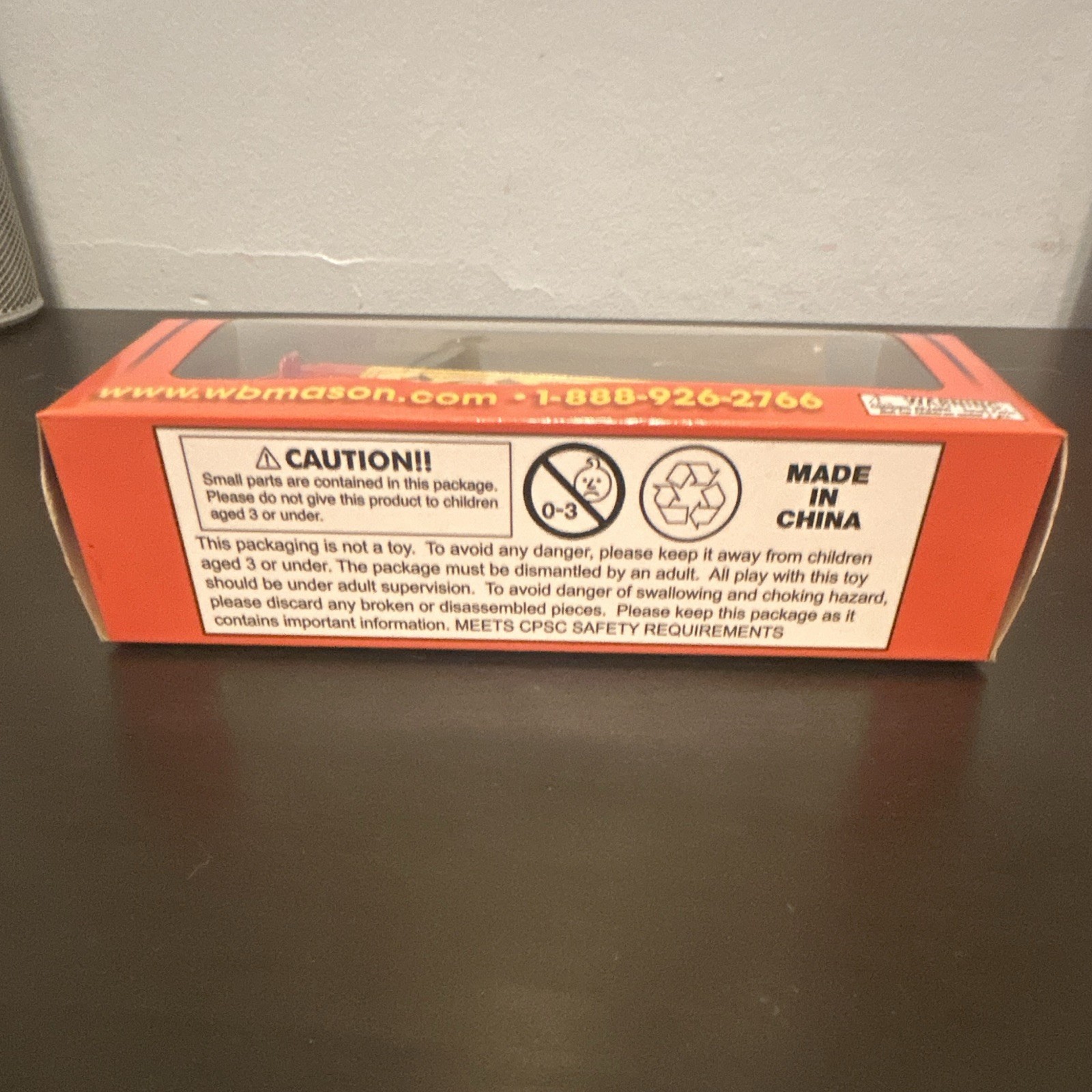 W.B. Mason Promo Mets Delivery Truck Diecast Unopened Box; Promo From CitiField