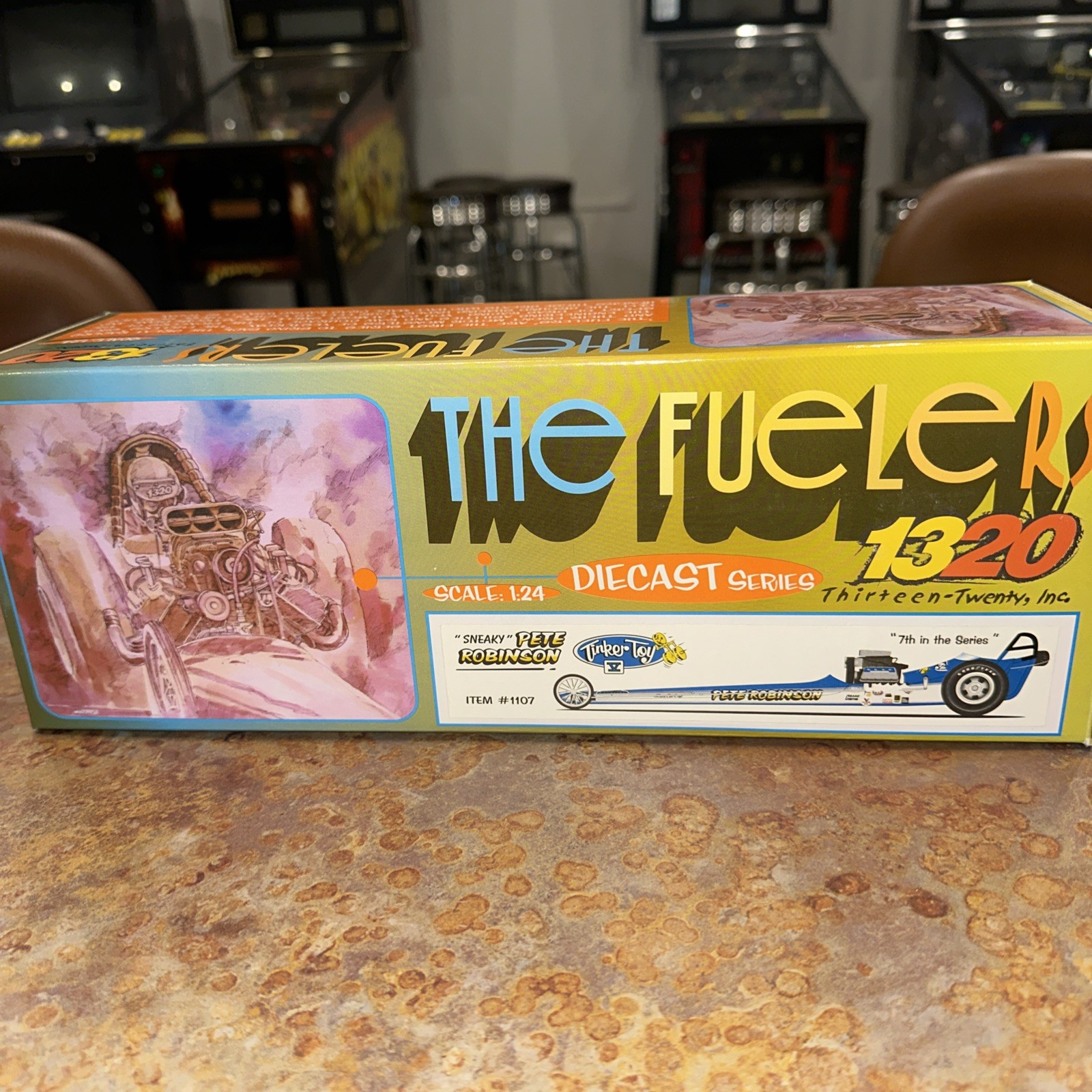 The Fuelers 1320 Sneaky Pete Robinson Tinker Toy #1107 1/24 Diecast NIB