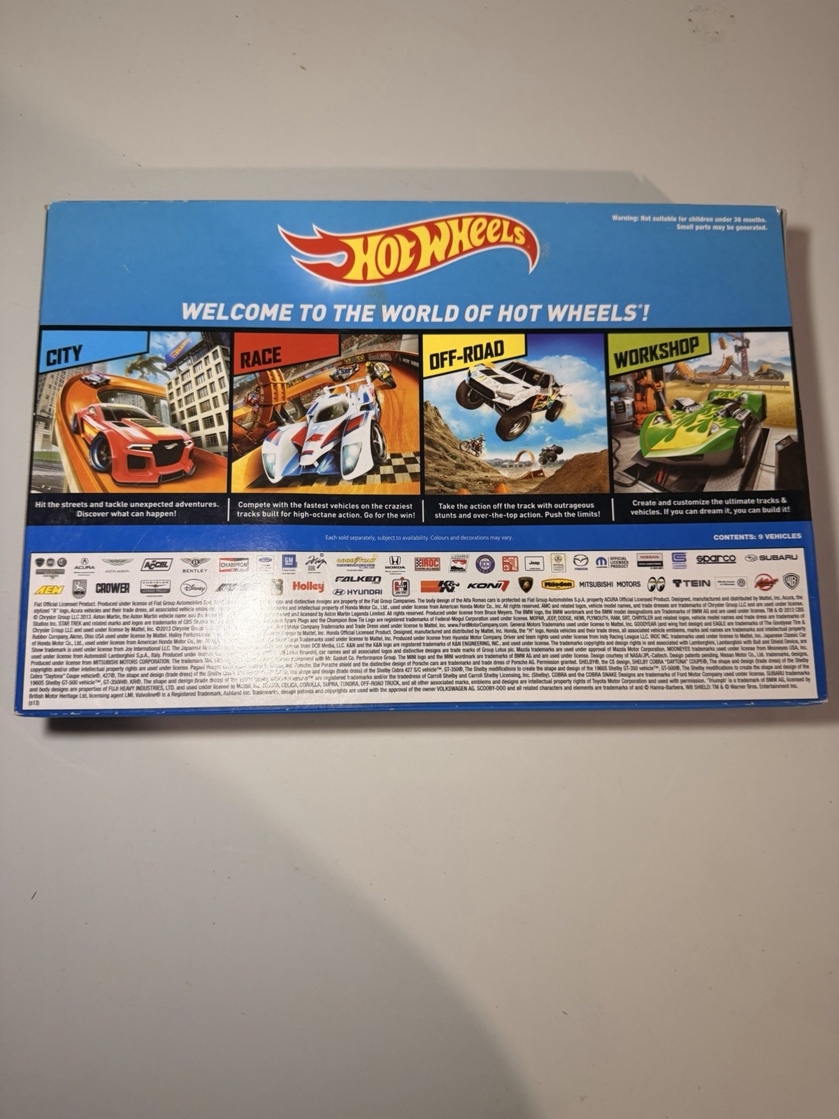 Sealed Hot Wheels 2014 Gift Pack G37, 911 GT3, 64 Impala Exclusive.