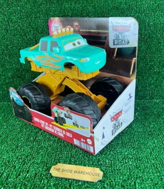 Disney Pixar Cars On The Road Circus Stunt Ivy Jumping Monster Truck Toy NEW