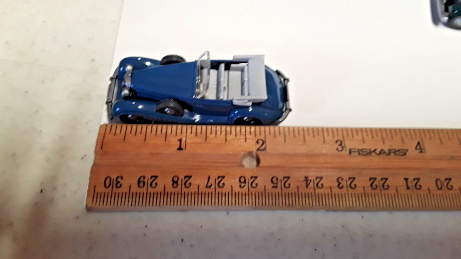 Wiking 1:87/HO Scale HORCH 850 Green & Mercedes 540 K Convertible Blue (Lot 8