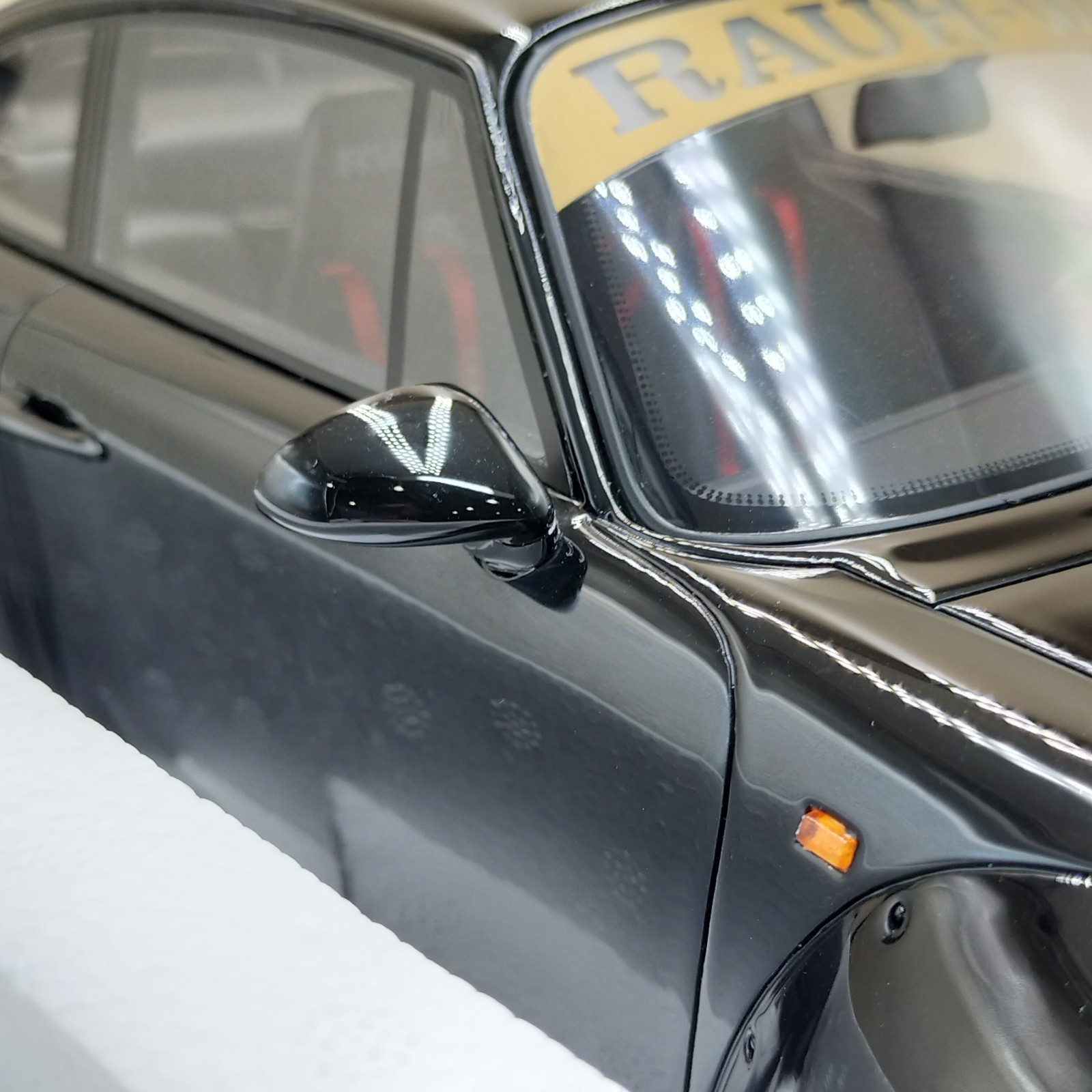 GT Spirit 1/12 Porsche RWB 993 911 Black ZM115 RAUH-Welt Resin Model Big Scale
