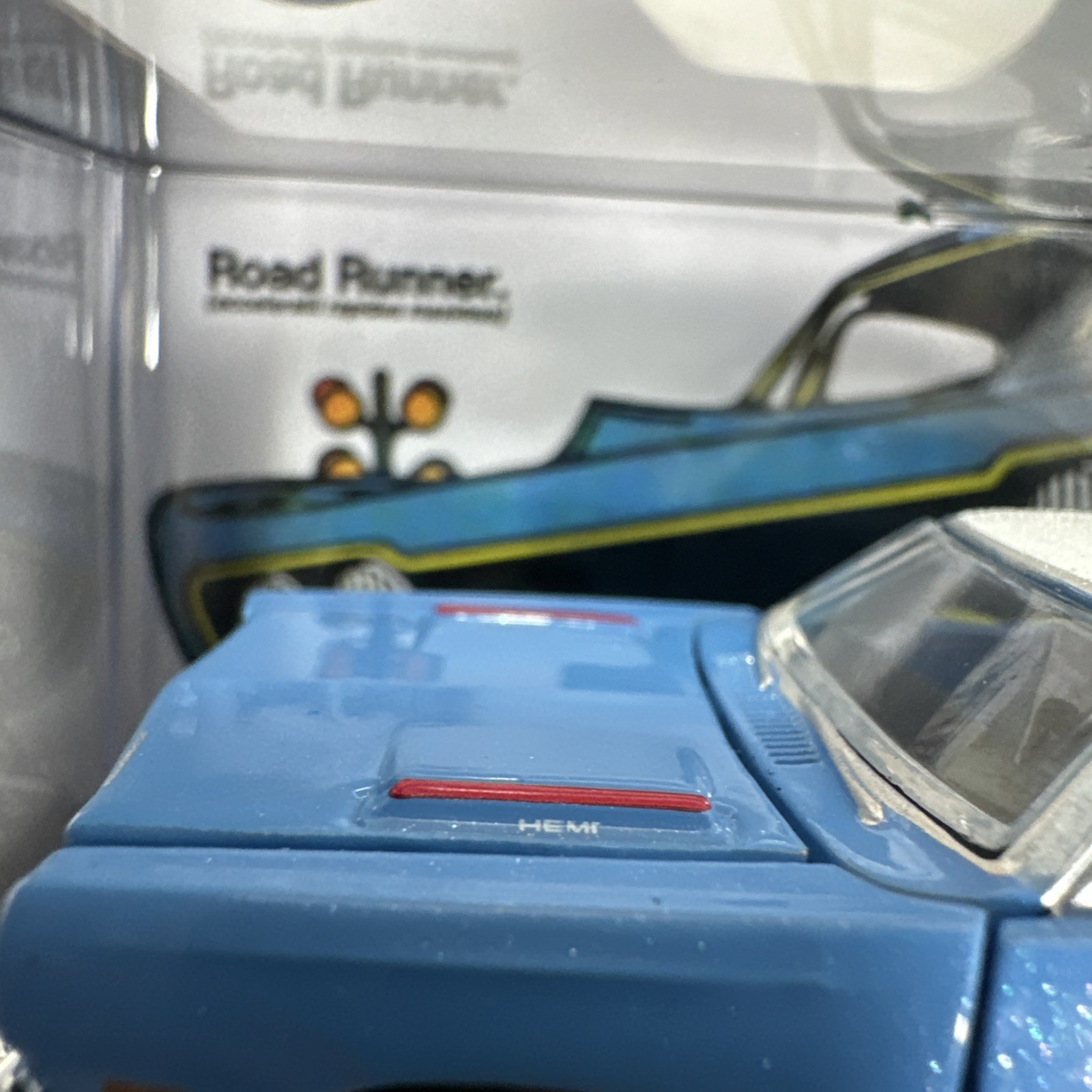 1969 Plymouth Road Runner HEMI Blue/White M2 Machines R92 25-49 New in Package