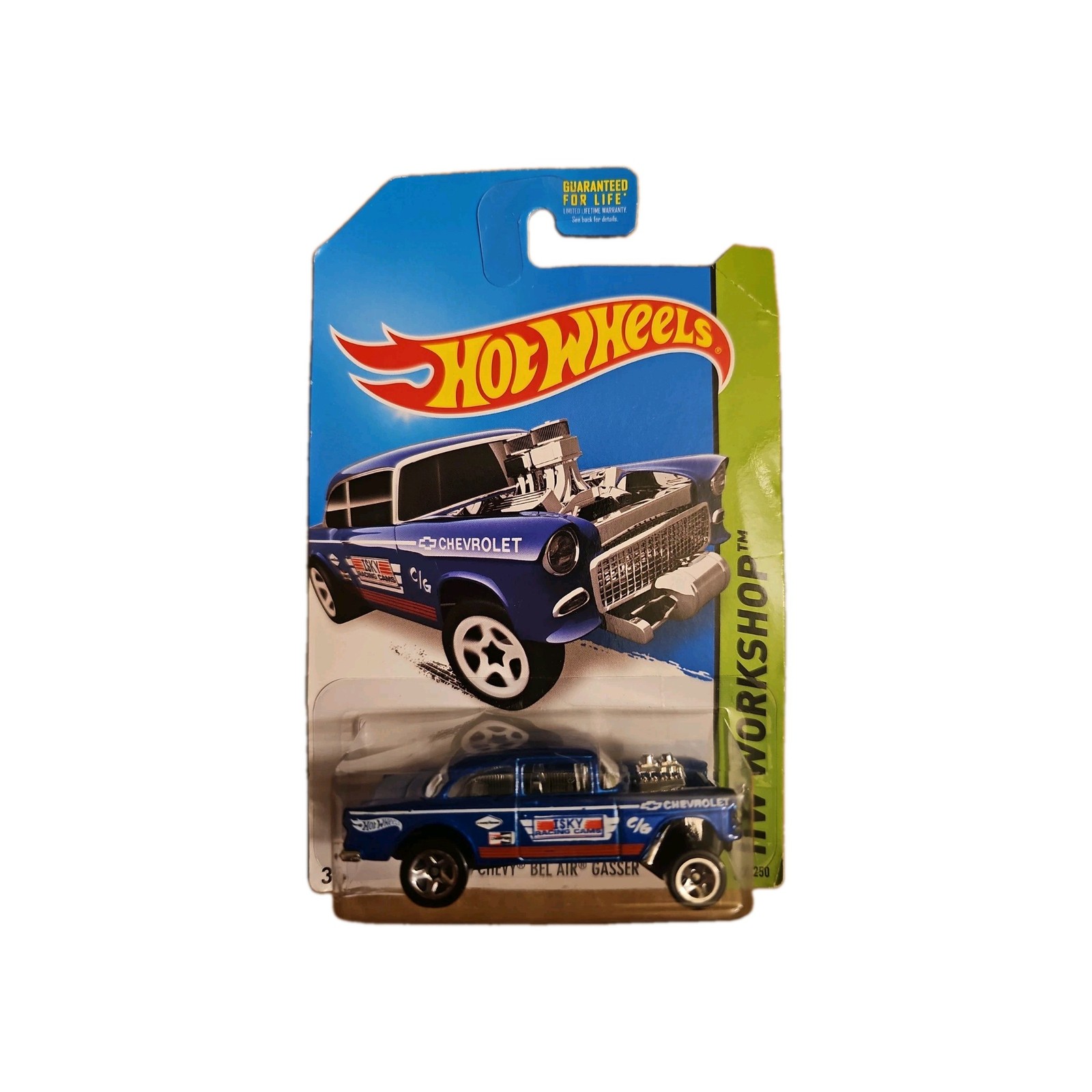 Hotwheels 55 Chevy Bel Air Gasser HW Workshop