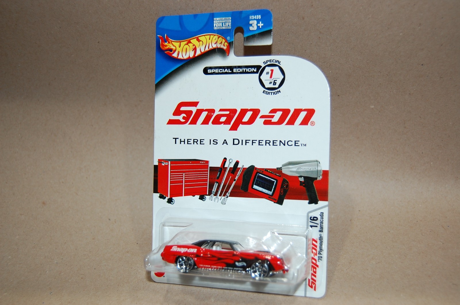 2004 HOT WHEELS SNAP-ON ‘70 PLYMOUTH CUDA 1/6