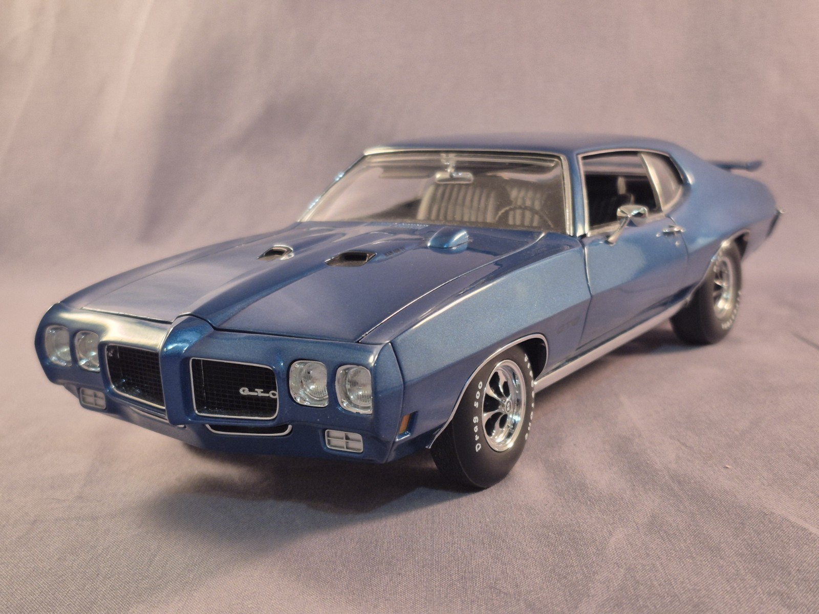 1970 Pontiac GTO The Judge Ram Air IV Blue GMP Tom’s Garage RARE /250 Diecast