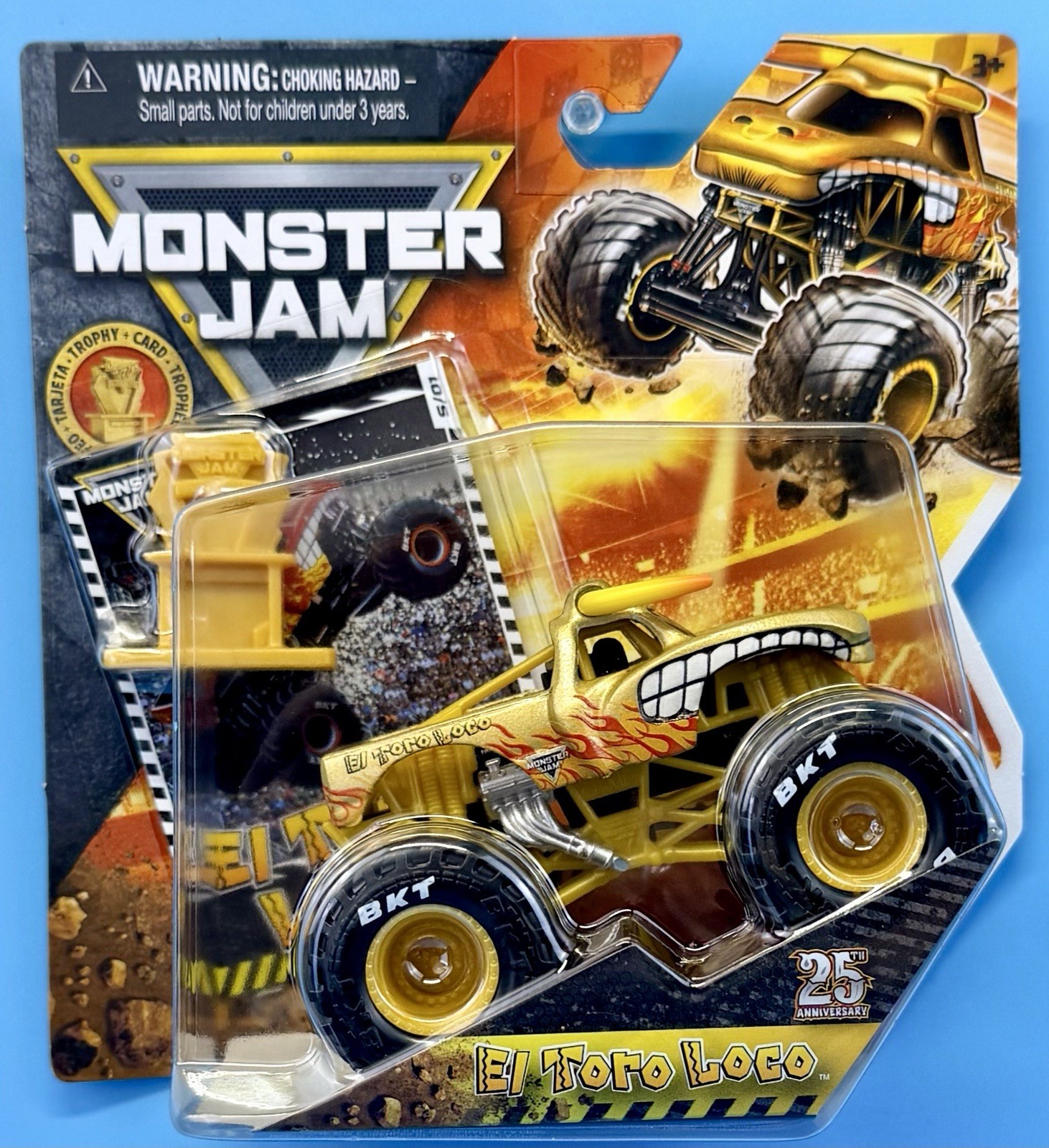 2026 Monster Jam EL TORO LOCO 25th Anniversary Monster Trucks Series 01 Trophy