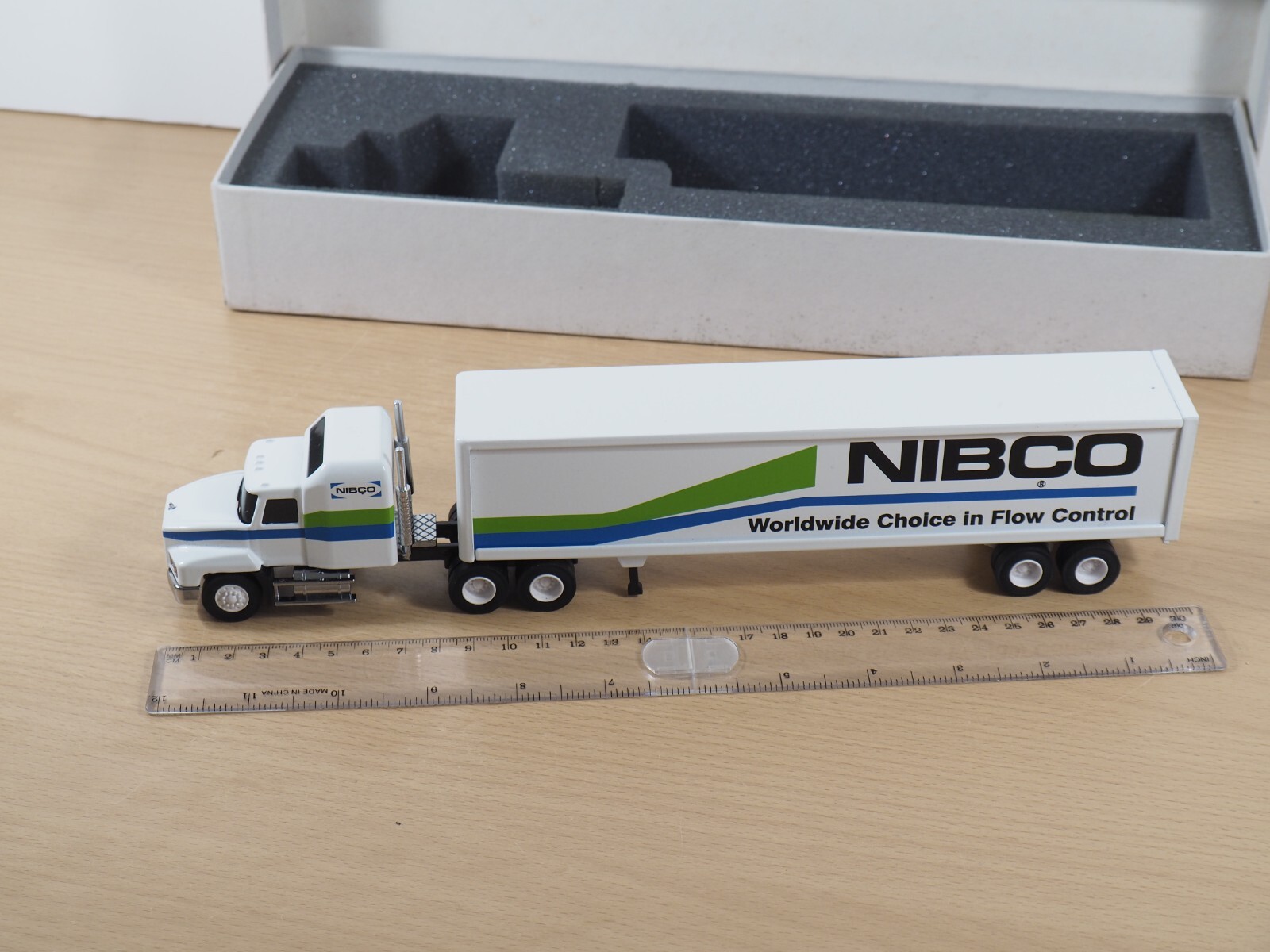 Vintage NIBCO Mack Tractor & Trailer Die-cast By Penyjoy 1:64 NIB Made in USA
