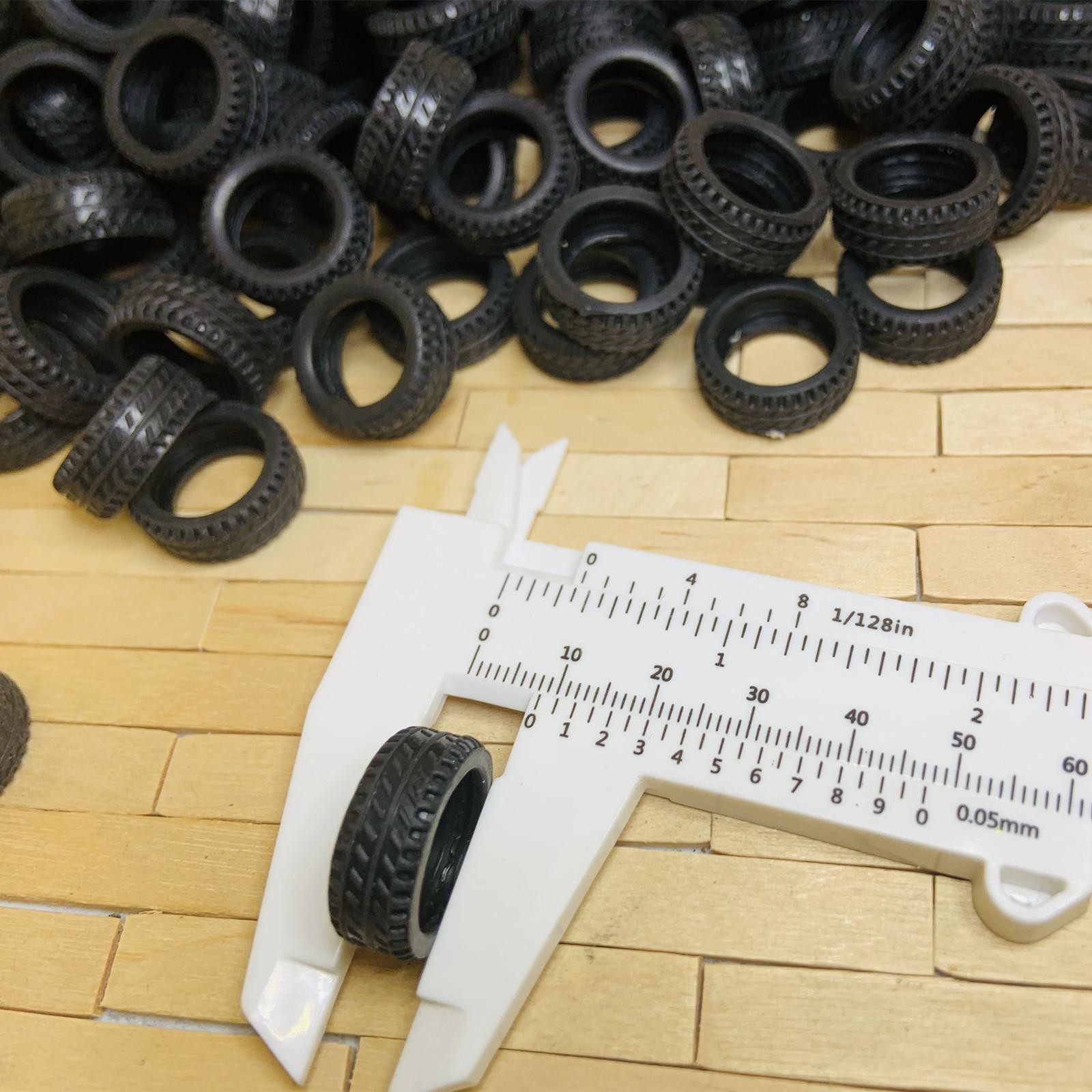 Brand New 50PCS 1/32 Model Tire High Quality For Car Model scene Accessories