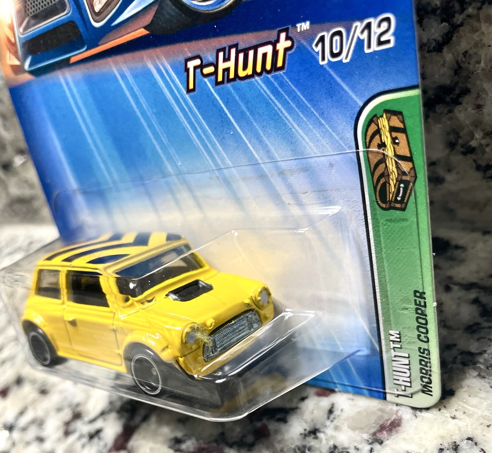 2005 Hot Wheels “Variation” Treasure Hunt Morris Cooper No Chrome On Wheel Wells