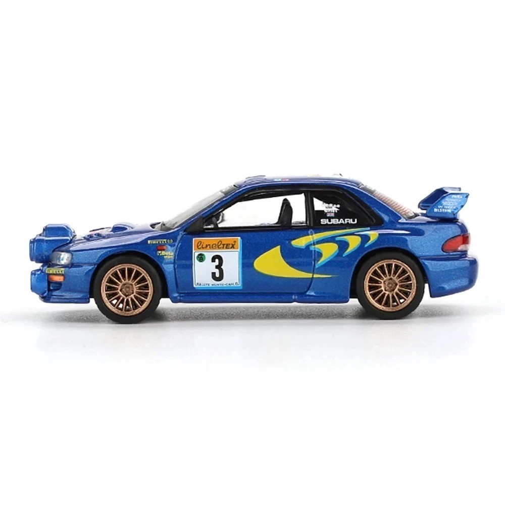 Mini GT 1:64 Subaru Impreza WRC98 #3 1998 Rally Monte-Carlo 3 Place MGT00975-P11