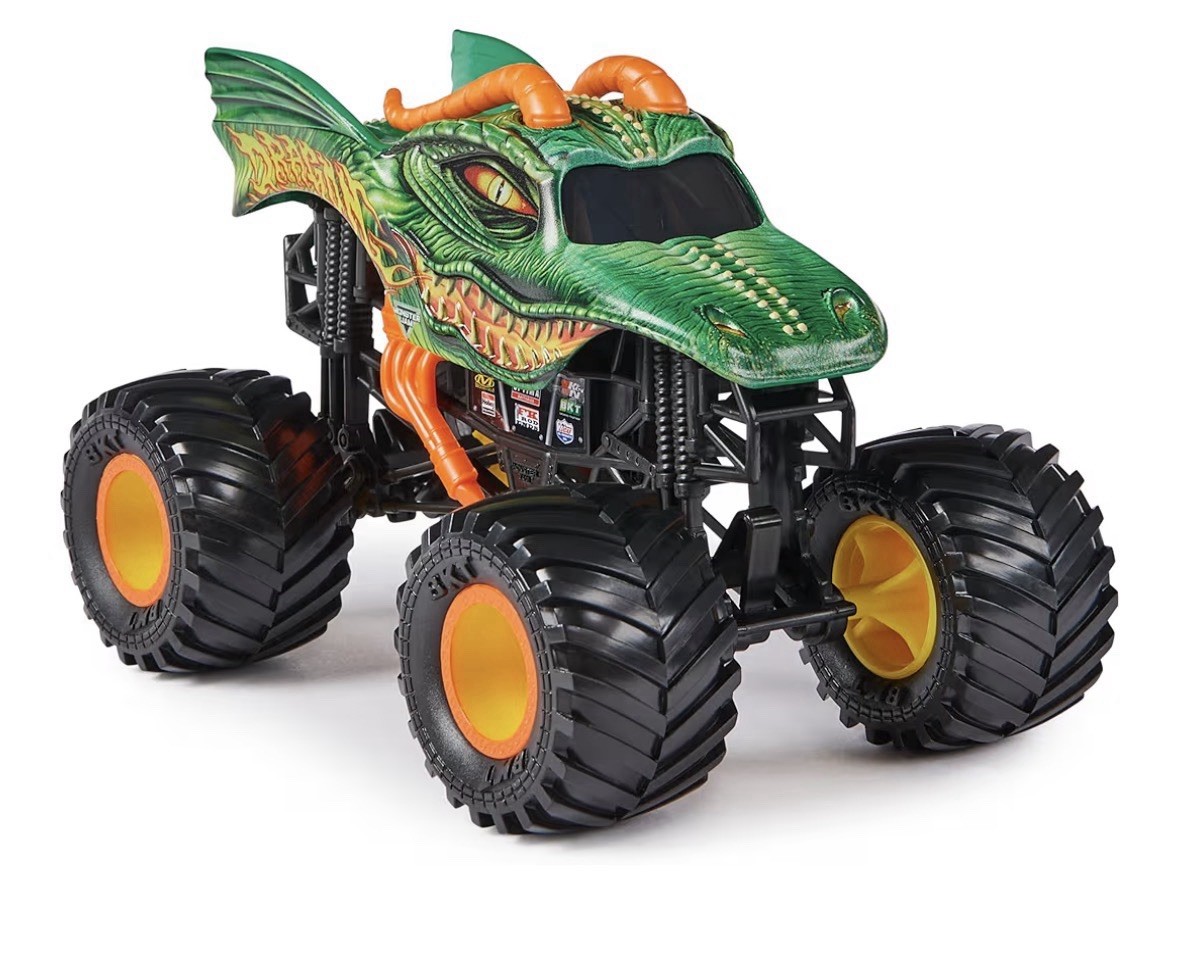 Monster Jam Truck Dragon 1/24 Scale Series 20 True Metal by Spin Master