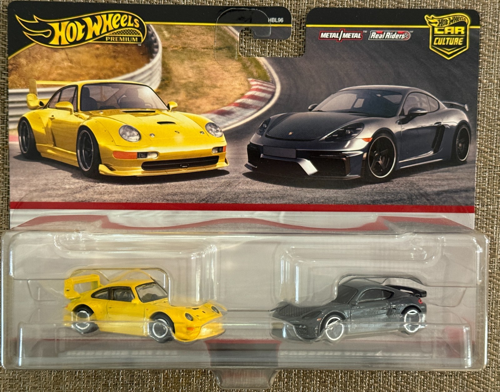 2024 Hot Wheels Car Culture 2-Pack Porsche 993 GT2 & Porsche 718 Cayman GT4