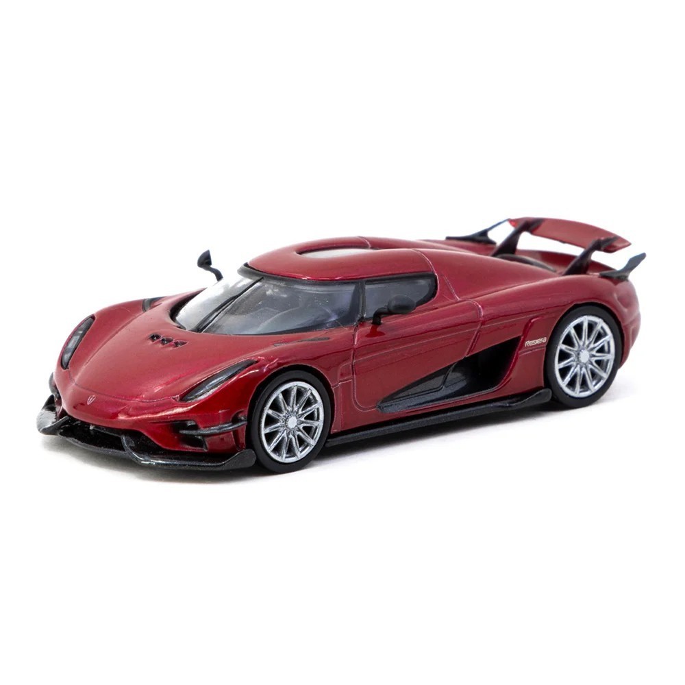 Tarmac Works 1:64 Koenigsegg Regera Red Metallic Diecast Car T64G-TL017-RE