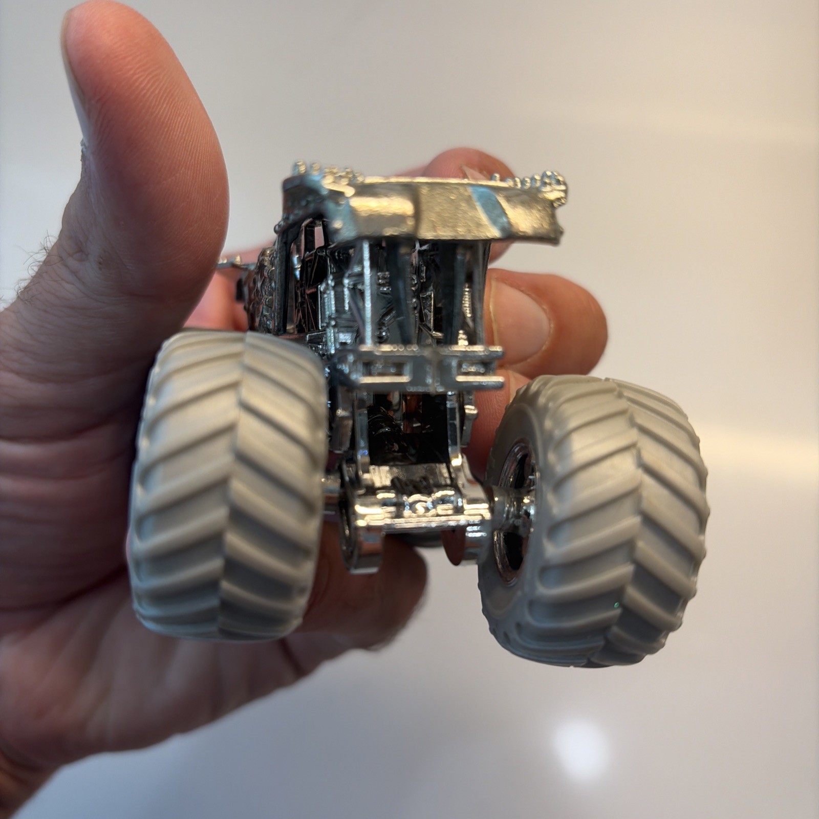 Hot Wheels Monster Jam 1:64 25th Anniversary Silver, Select Your Truck rare